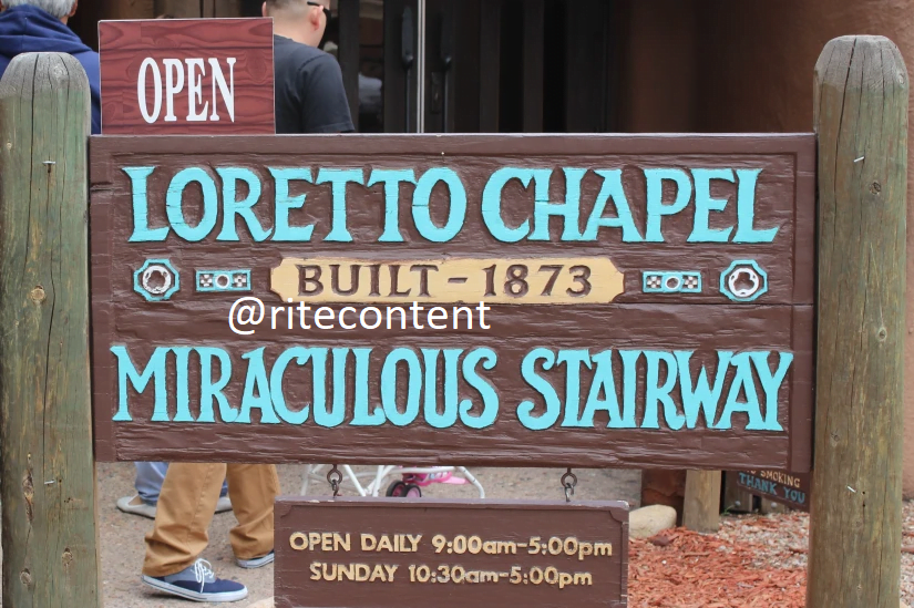 Loretto Chapel Miraculous stairway