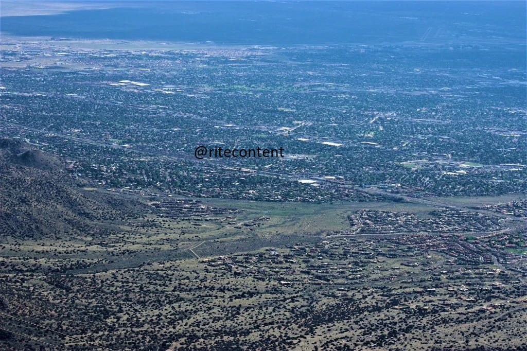 View of surroundings from Sandia Peak
New Mexico